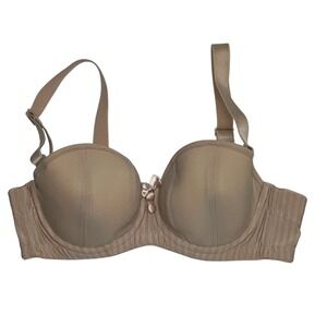 Curvy Kate CK2601 Luxe-Updated Strap & Strapless Bra‎ Beige Size 30D
